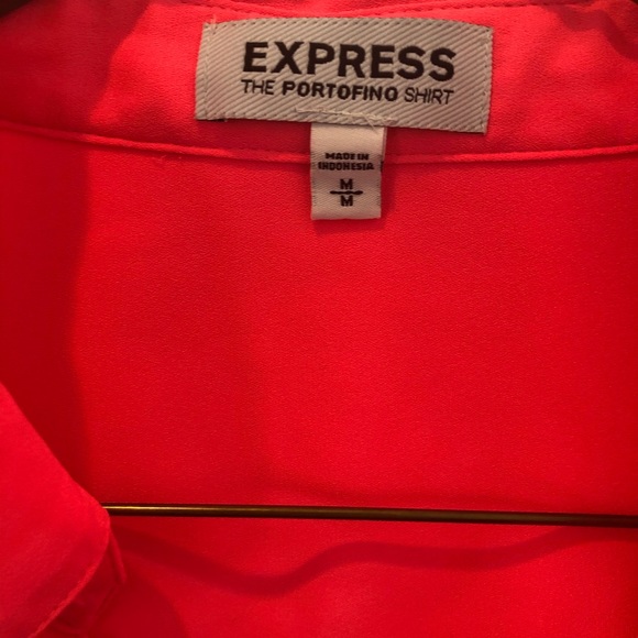 Express Pink Sleeveless Shirt Sz Medium - Picture 2 of 6